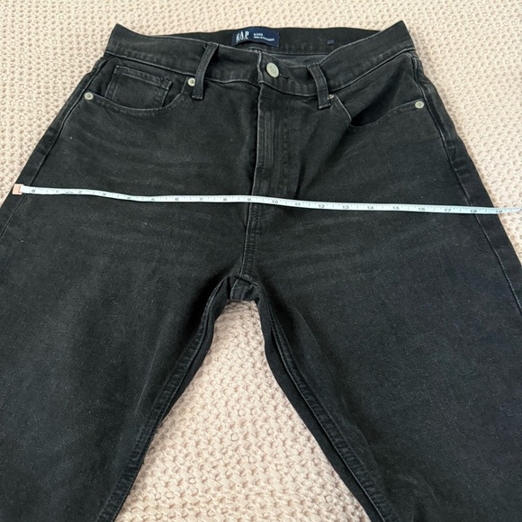 GAP High Rise Straight Jeans Washed Black Women’s 8/29 Short in Charcoal - Picture 7 of 13